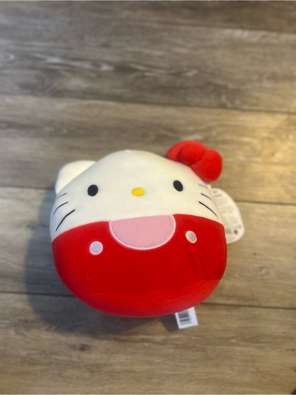 Squishmallows Hello Kitty Plush in White, Red and Pink